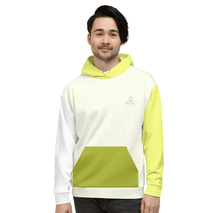hoodie in safety cheerful yellow product image (1)