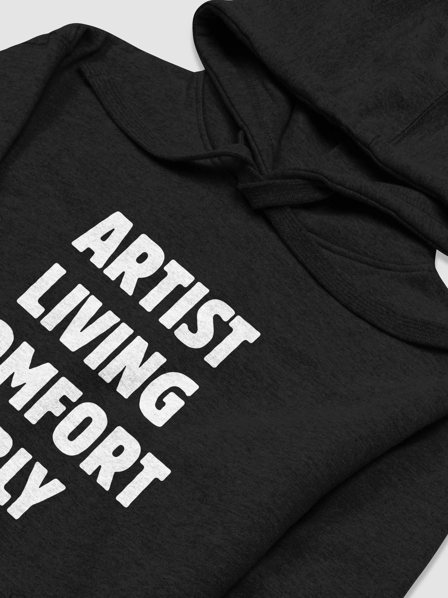 Artists living comfortably Hoody product image (18)