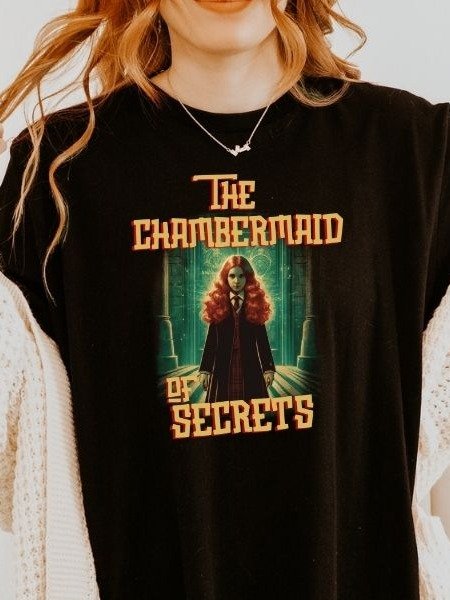 Ginny Chamber of Secrets Funny Vintage Pulp Mystery Harry Potter Shirt product image (20)