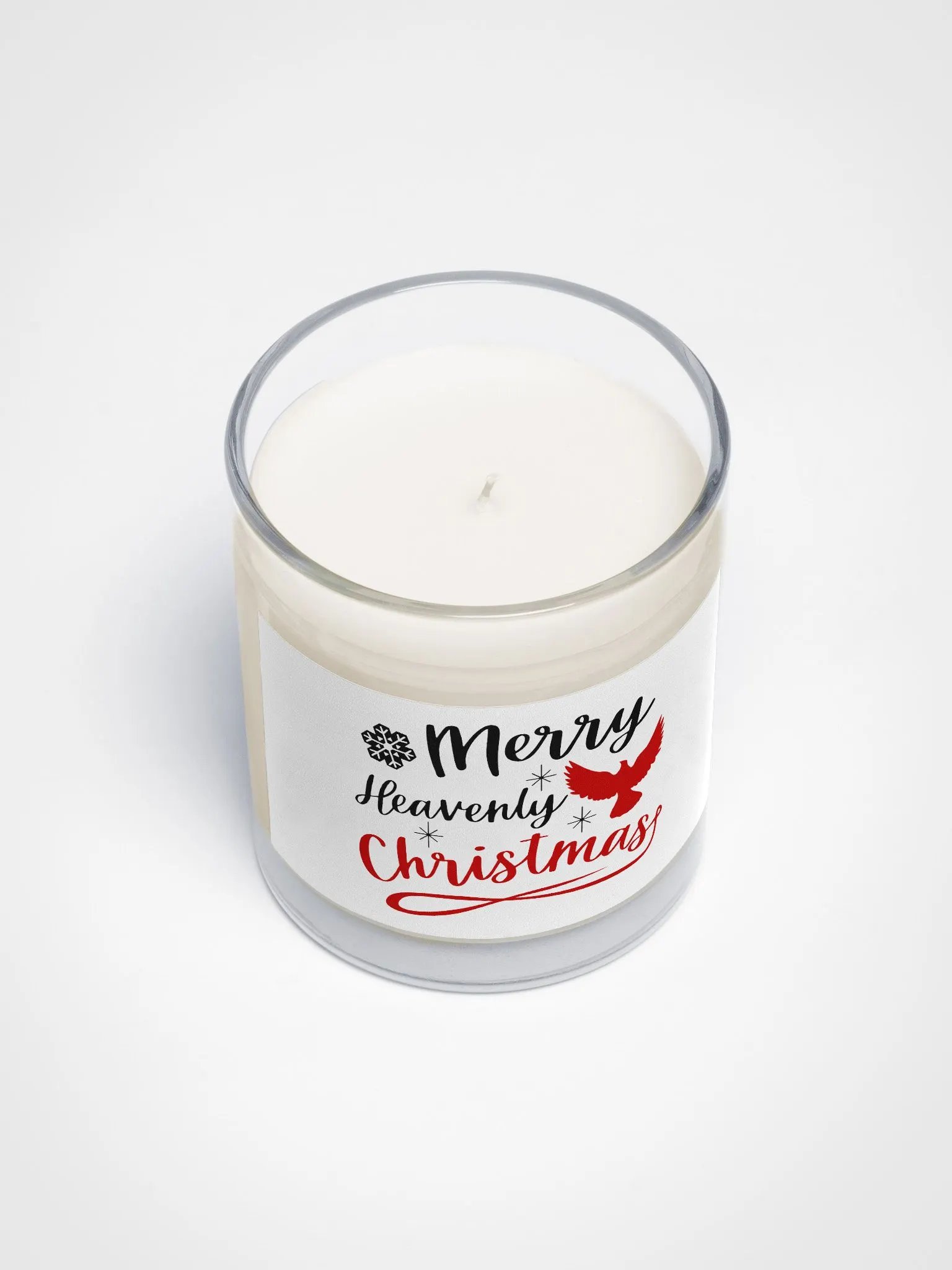 Merry heavenly Christmas Soy Wax Candle product image (3)