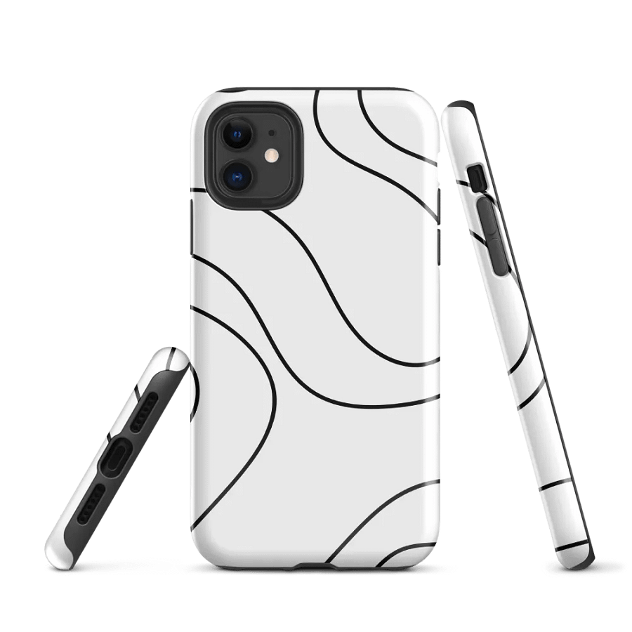 Flowing Lines iPhone® Tough Case product image (1)