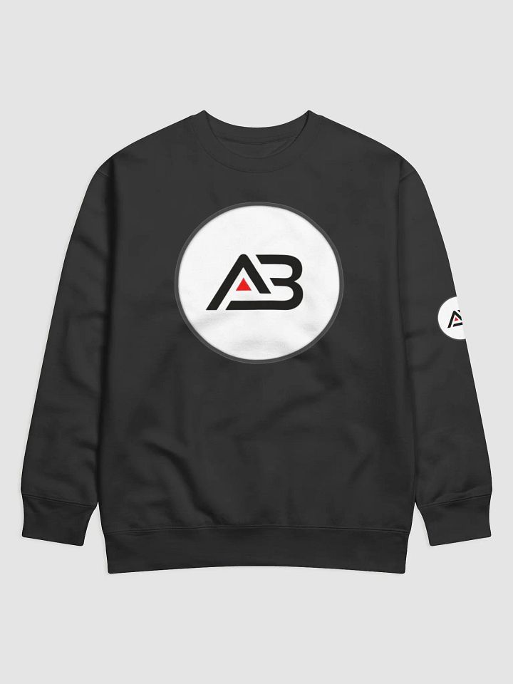ABVOLLEYBALL Solid Round Neck Cotton Fleece Sweatshirt for Unisex product image (1)