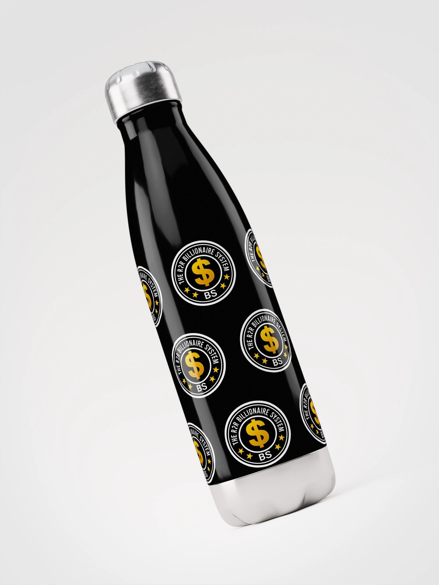 Billionaire System Stainless Steel Water Bottle product image (3)
