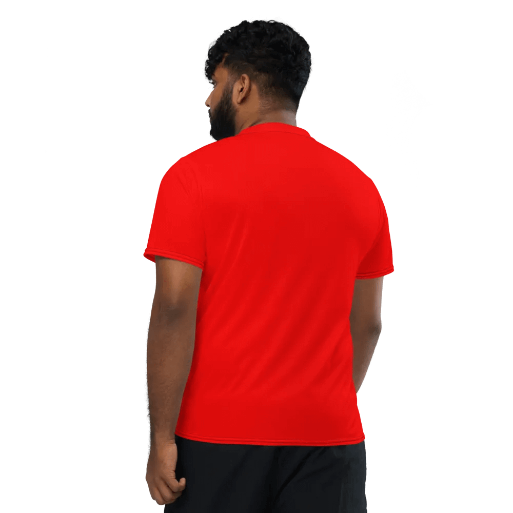 Unisex Red Sports Jersey product image (2)