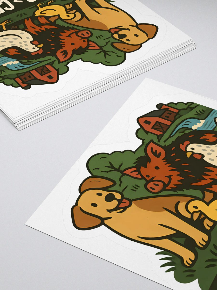 Critters over Crowds Sticker product image (4)