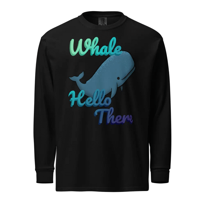 Whale Hello There Long Sleeve Shirt product image (1)