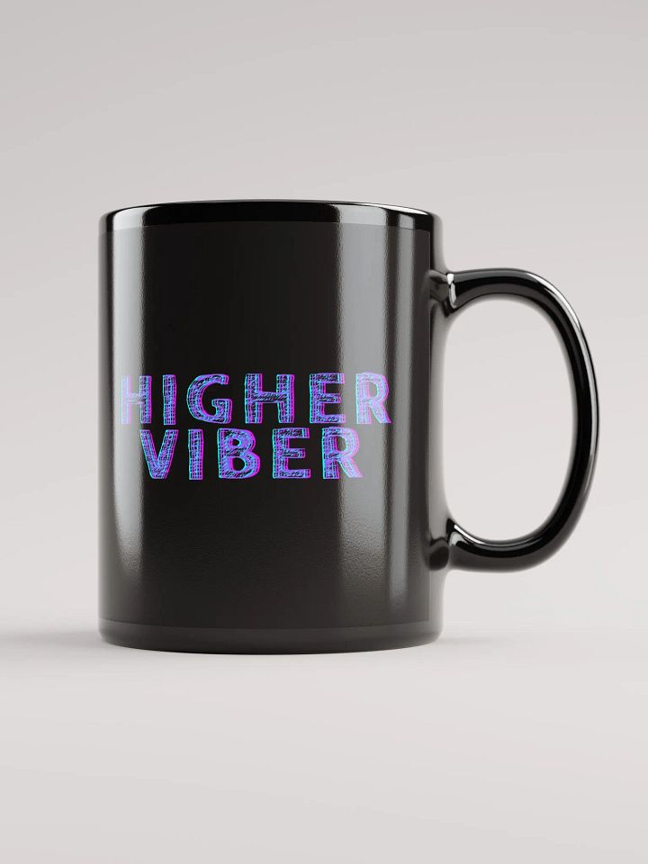 Higher Viber Black Coffee Mug product image (4)