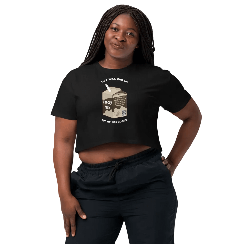 Choccy Milk Crop Top product image (9)