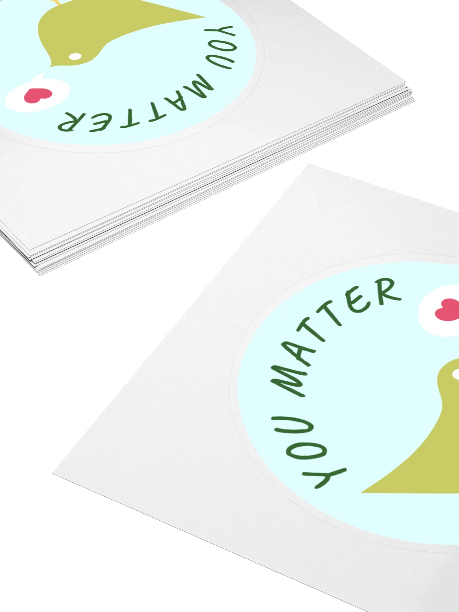 You Matter Birbie Kiss Cut Stickers product image (11)