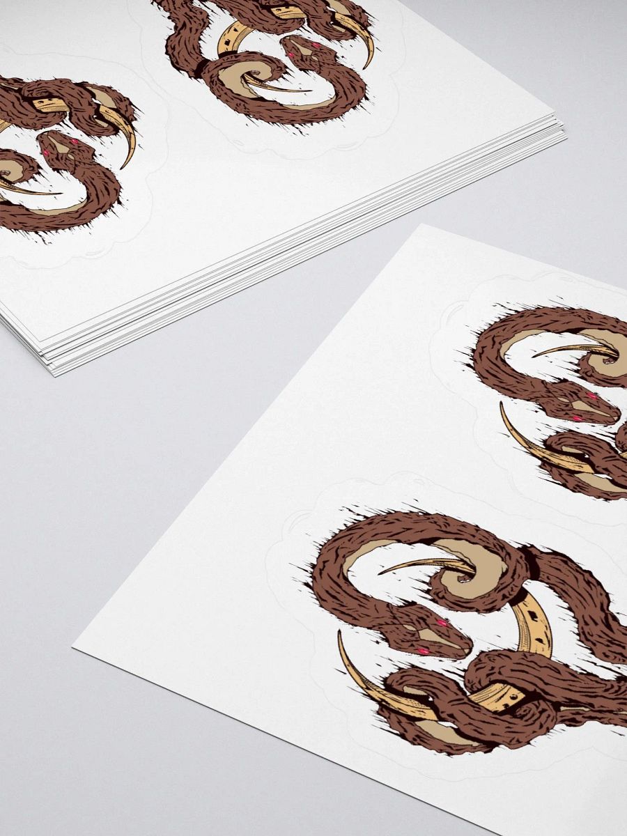WDSNK - Wood Snake Full Color Sticker product image (11)