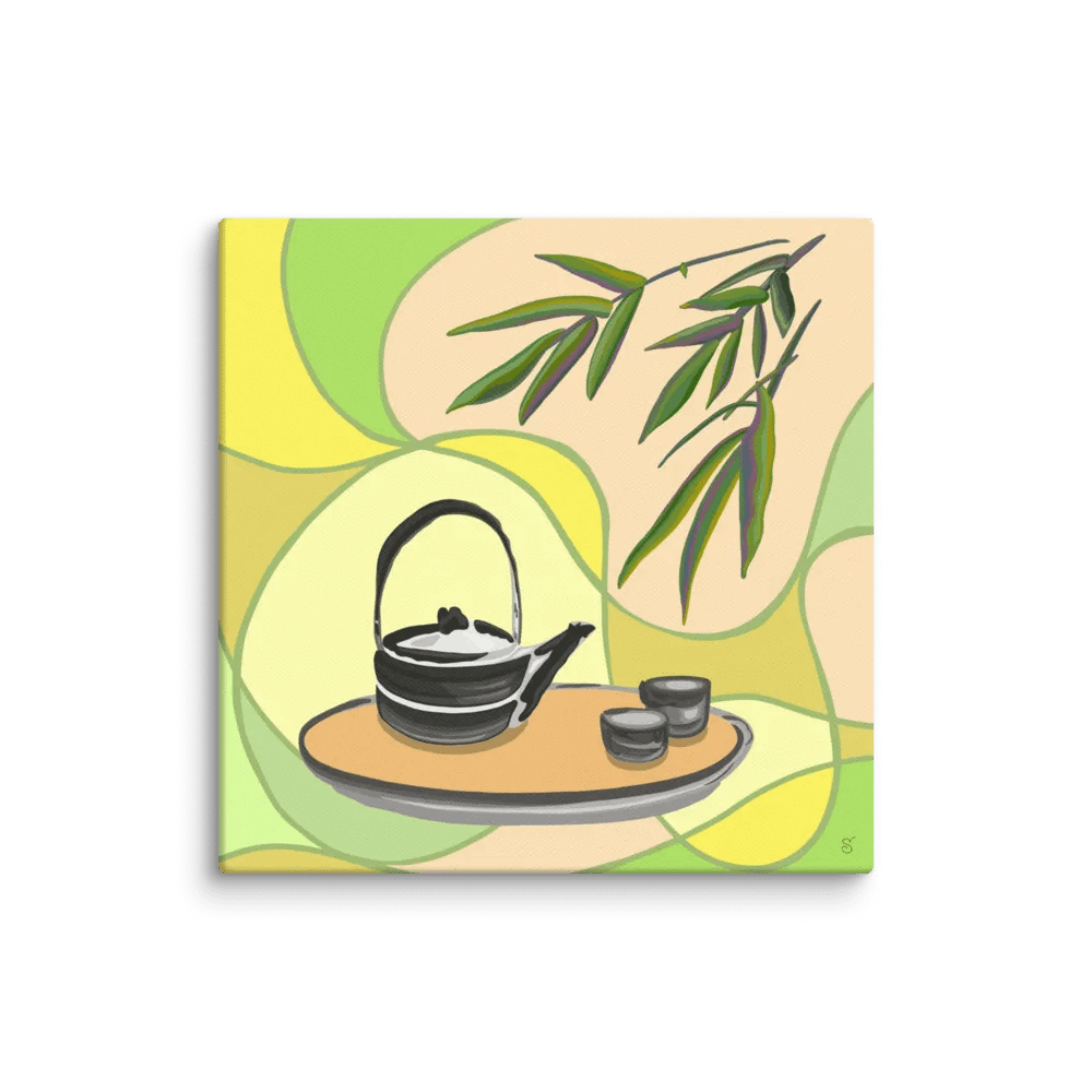 Bamboo Serenity Canvas Set - Coffee Shop No. 6 product image (1)