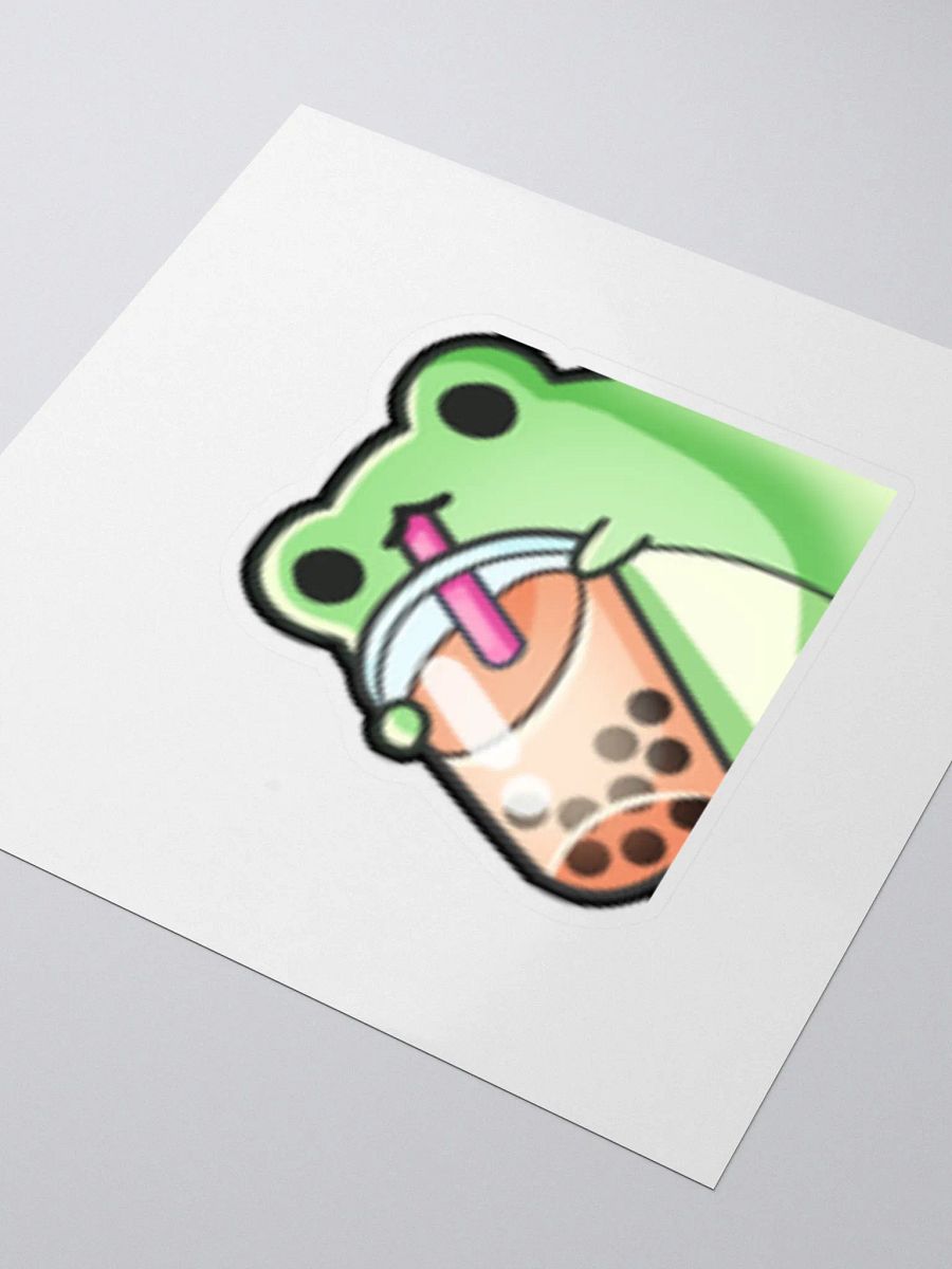 boba frog sticker product image (5)