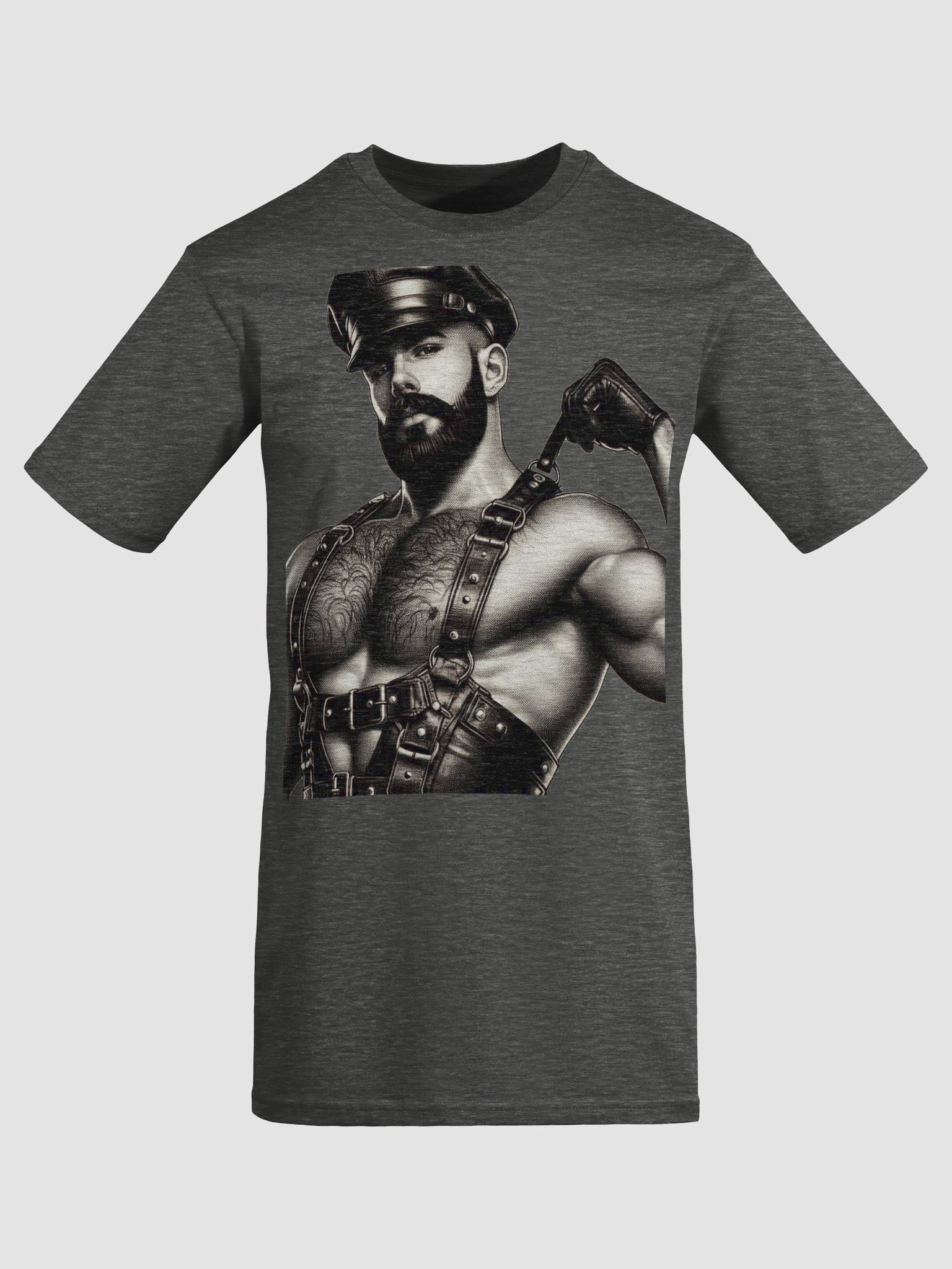 Gay Leather Bar Pride "King Daddy" Leather Bar San Francisco Pride Graphic Design Classic T Shirt product image (7)