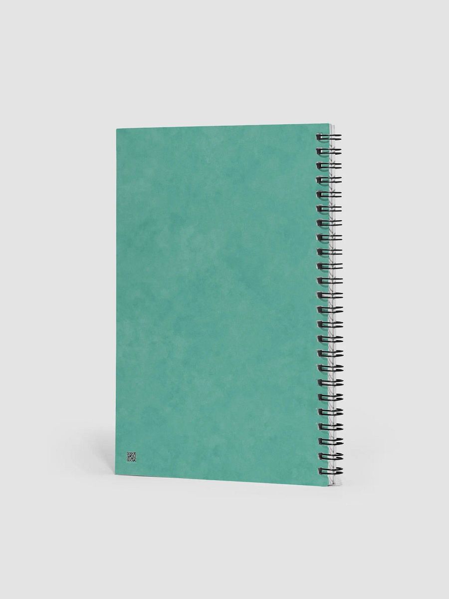 White Kitten with Snowflake Ornament Spiral Notebook product image (2)