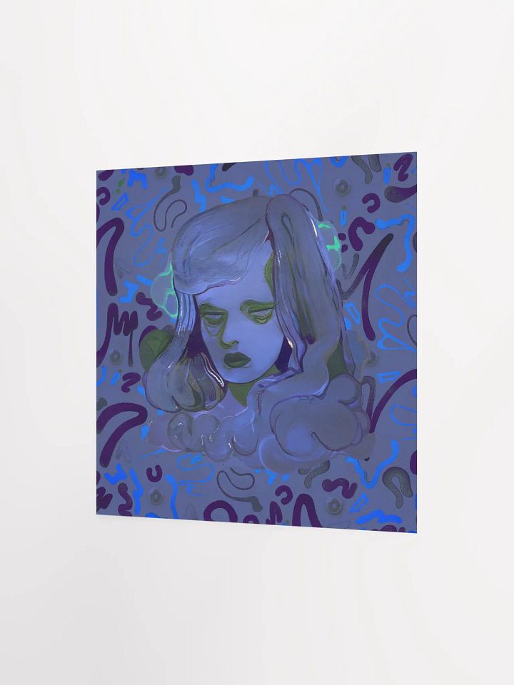 The Sea in Her Eyes Square Matte Print product image (8)