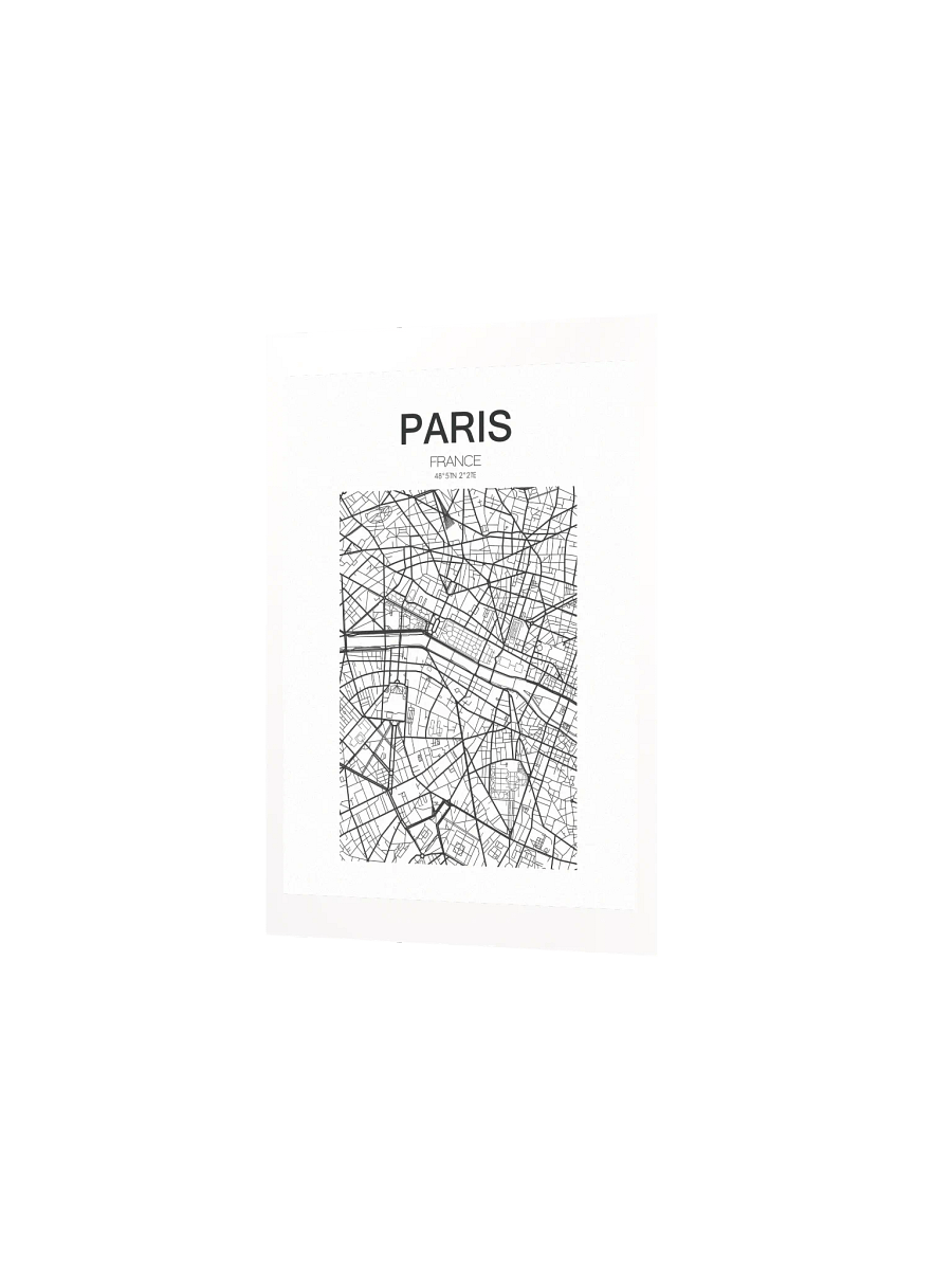 Paris Streets - Enhanced Matte Paper Poster product image (3)