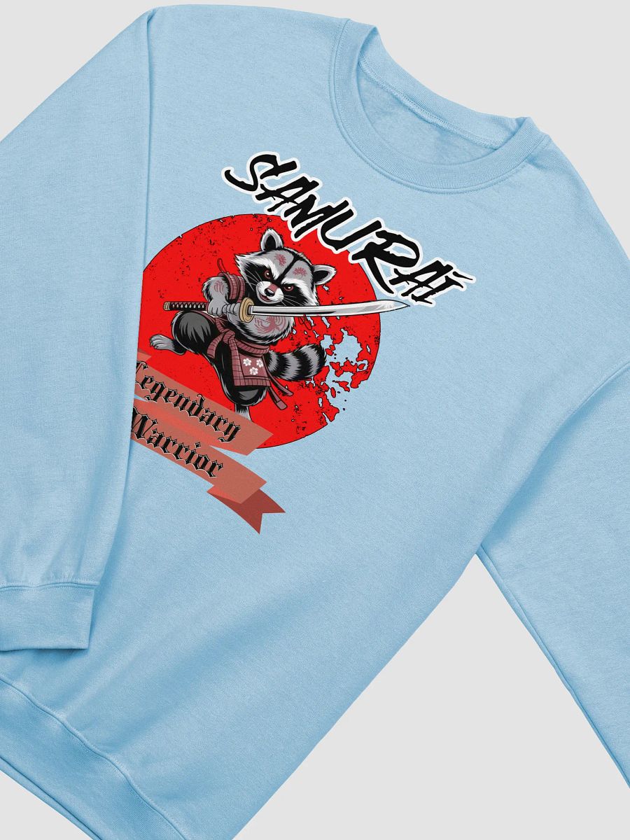Samurai Legendary Warrior Raccoon Crewneck product image (18)