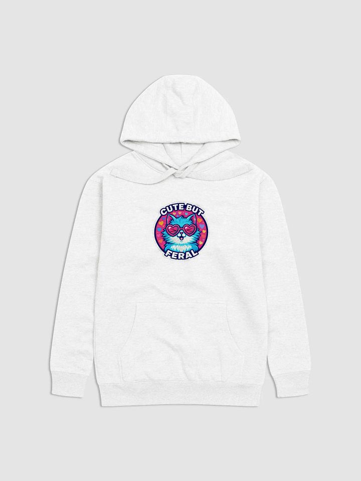 Cute but Feral Feline Hoodie product image (15)