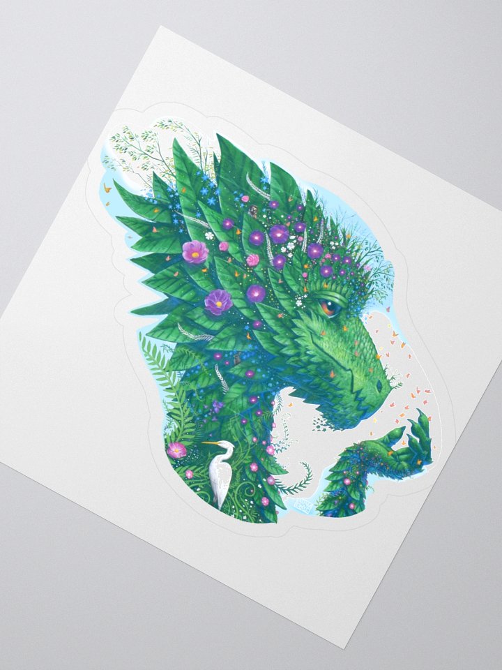 Enchanted Forest Dragon of Brookline Sticker product image (4)