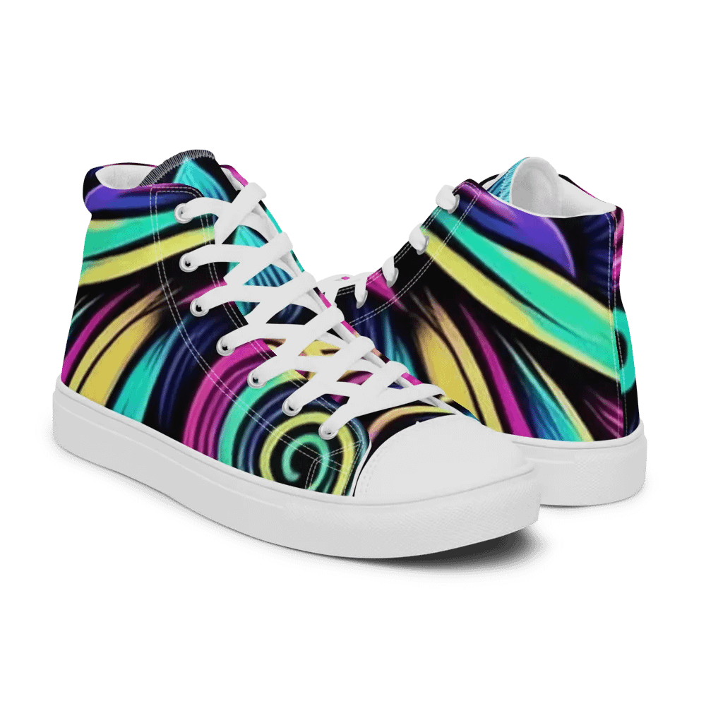 Cool Vibes Kitty Colorful HIGH Tops product image (7)