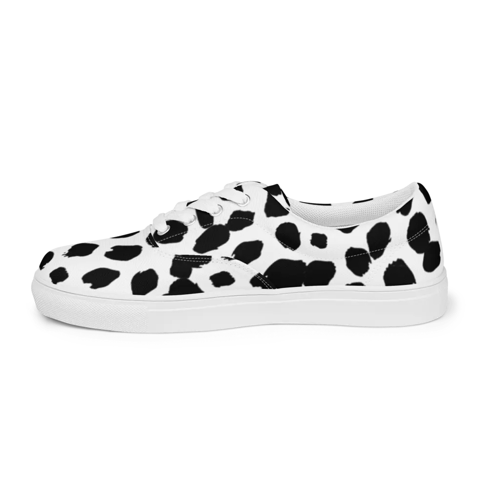 Men's Dalmatian Lace-Up Canvas Shoes product image (9)