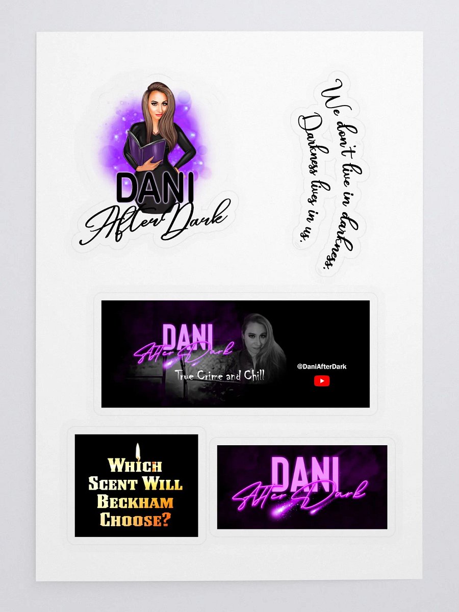 Dani After Dark Sticker Sheet product image (3)