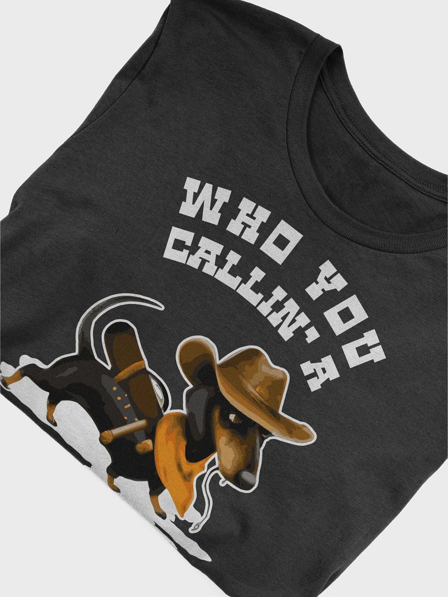 Wiener Dog Funny Cowboy TShirt product image (7)