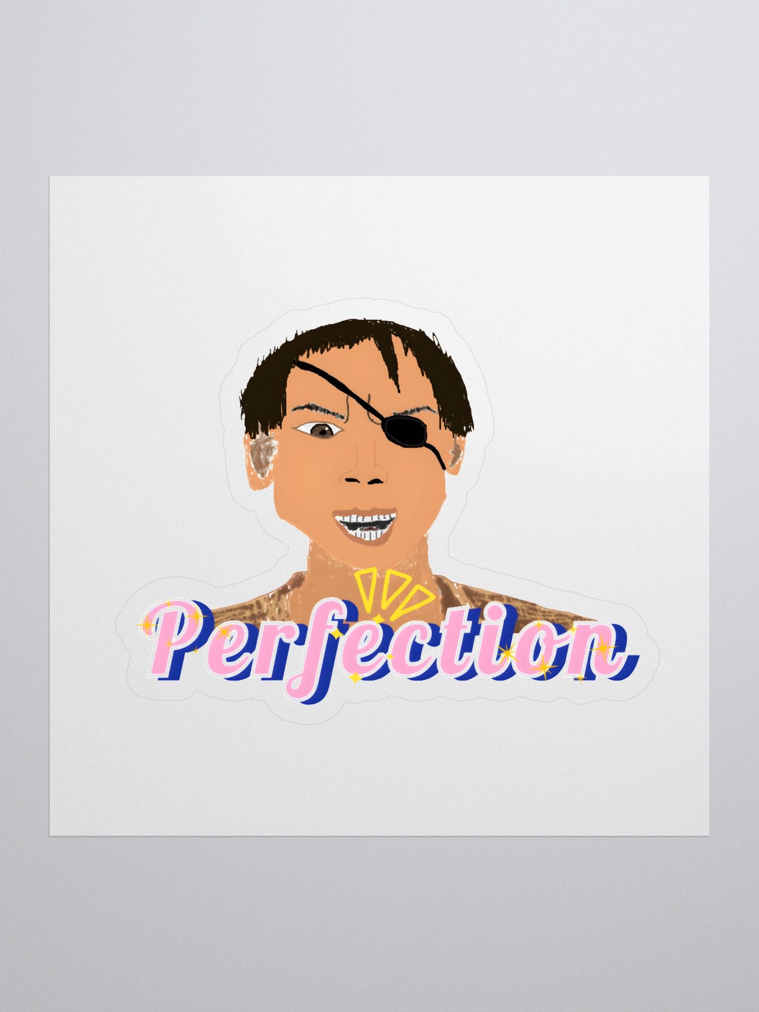 Perfection Kiss Cut Stickers product image (1)