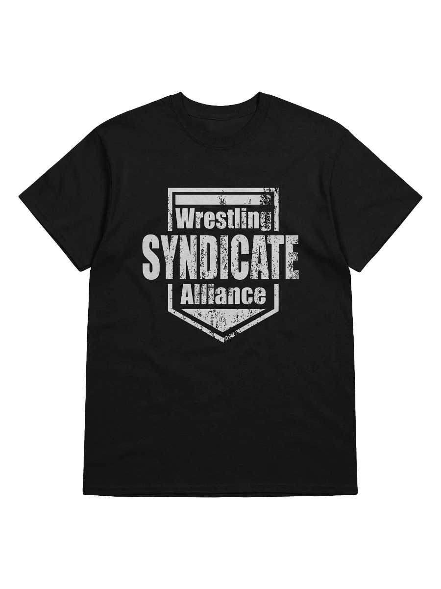 Syndicate Wrestling Alliance White Logo Graphic Tee product image (1)