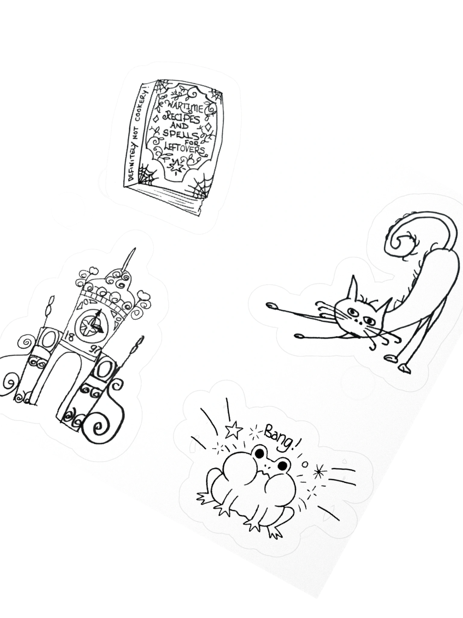 Witchy Woo Stickers product image (4)