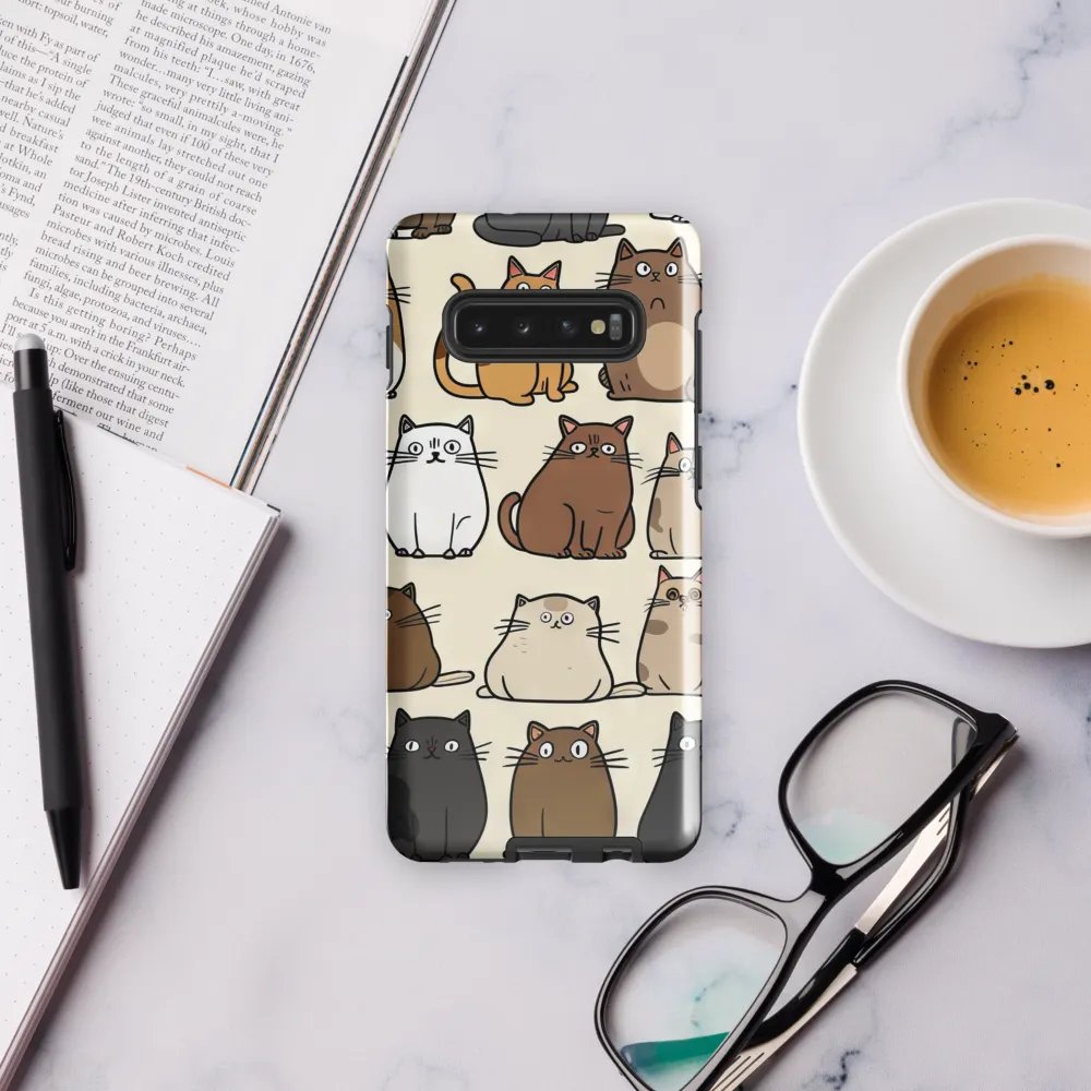 Chinee and Vashee Mad Cats Tough Samsung case product image (56)