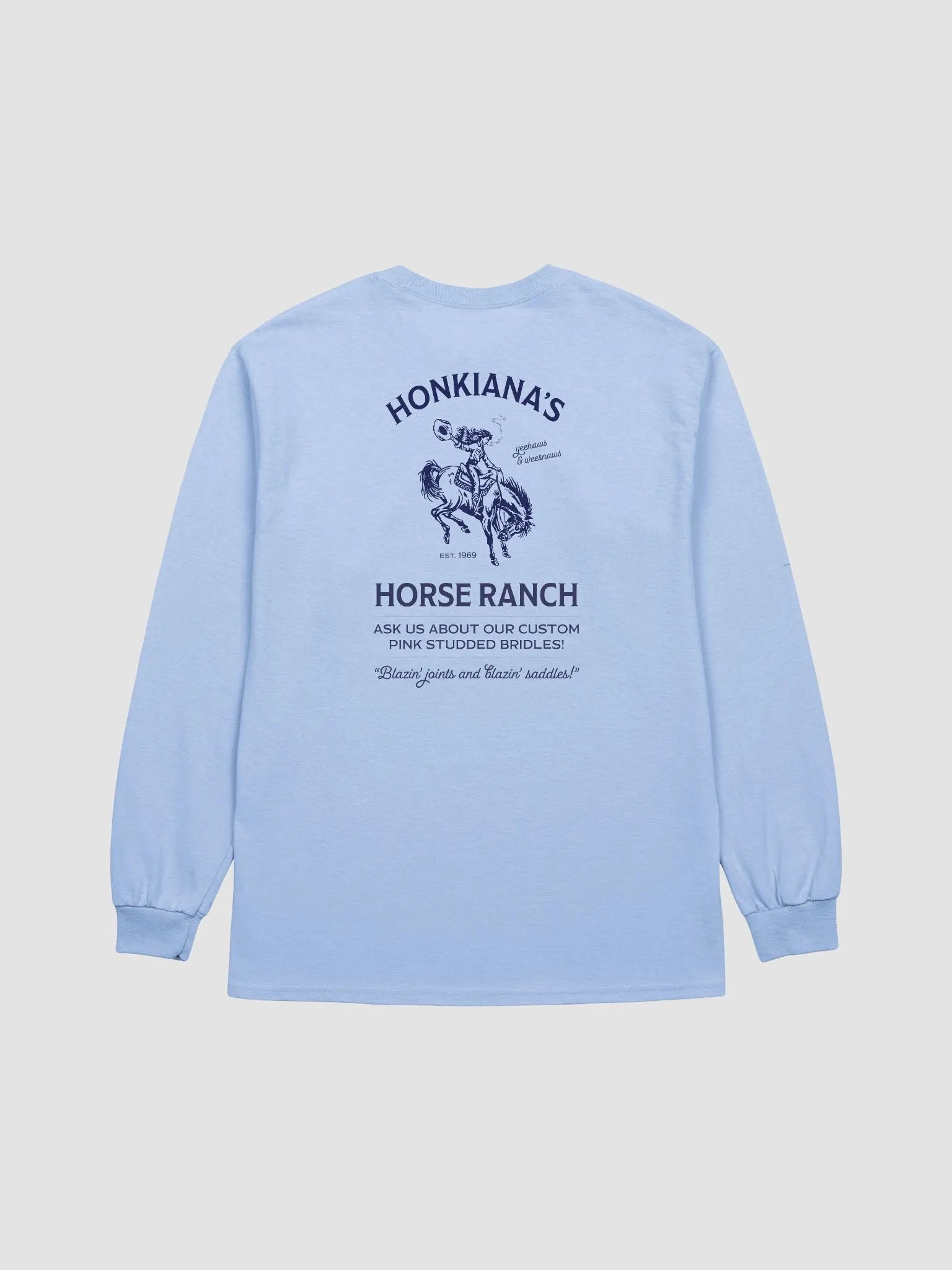 honkiana's horse ranch long sleeve product image (3)