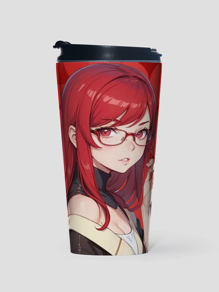 (Red WAIFU) K Stainless Steel Travel Mug product image (1)