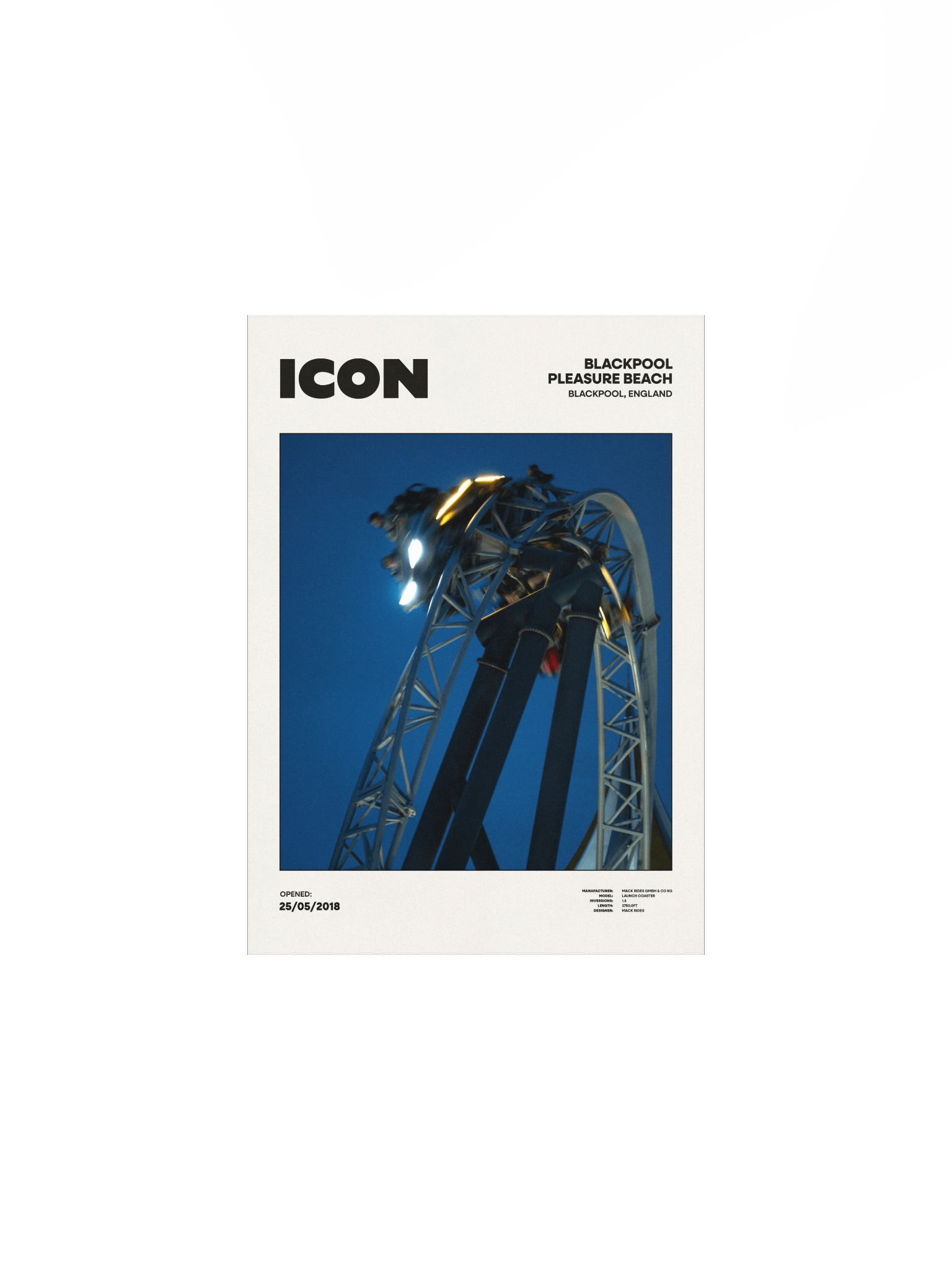 ICON Immelmann Night Premium Poster product image (1)