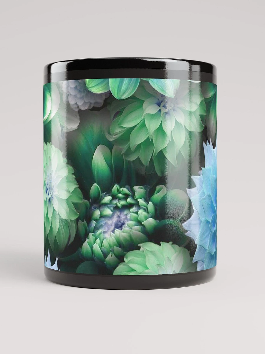 Blue Green Dahlias Coffee Mug product image (10)