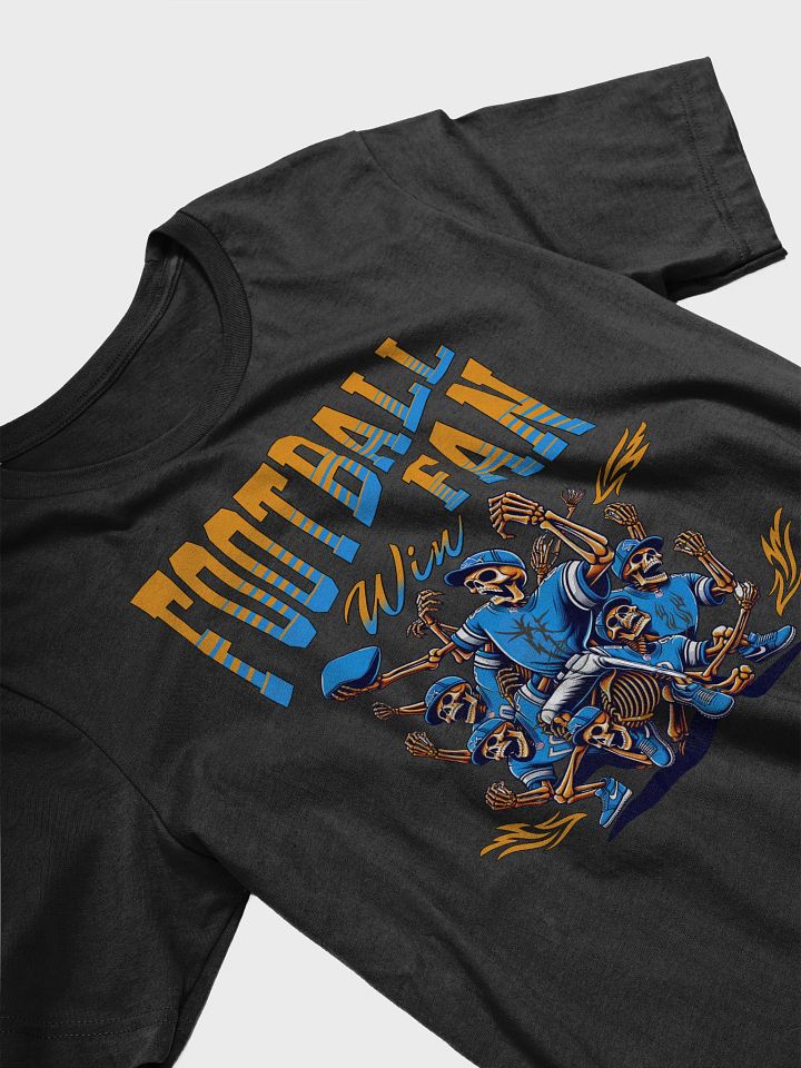 Football Fan Victorious Skeletons T-Shirt product image (2)