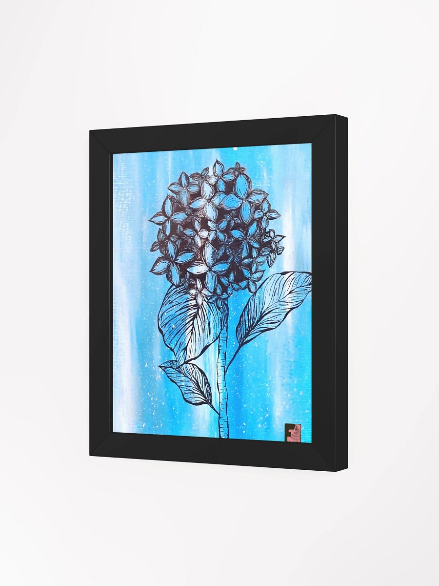 "Hydrangeas" Framed Poster Print product image (3)