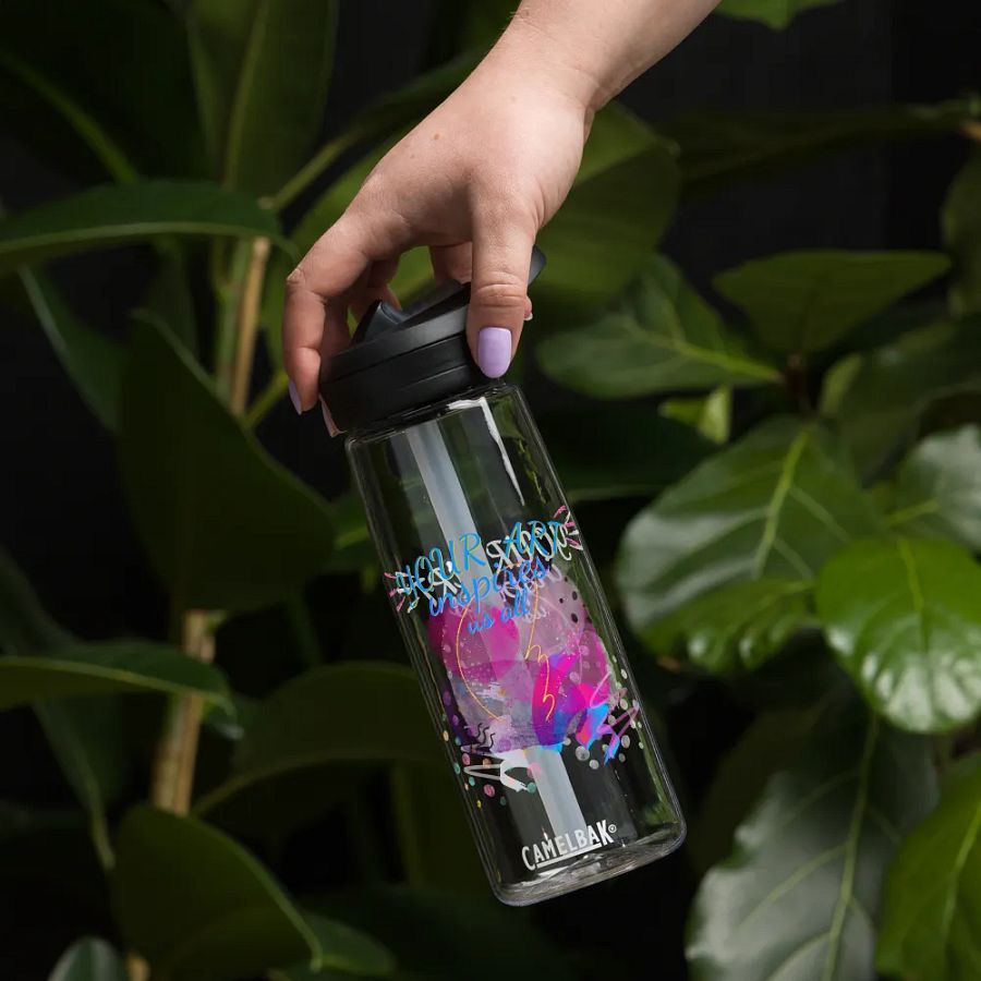 Camelback water bottle with beautiful artistic design 'Your Art inspires us