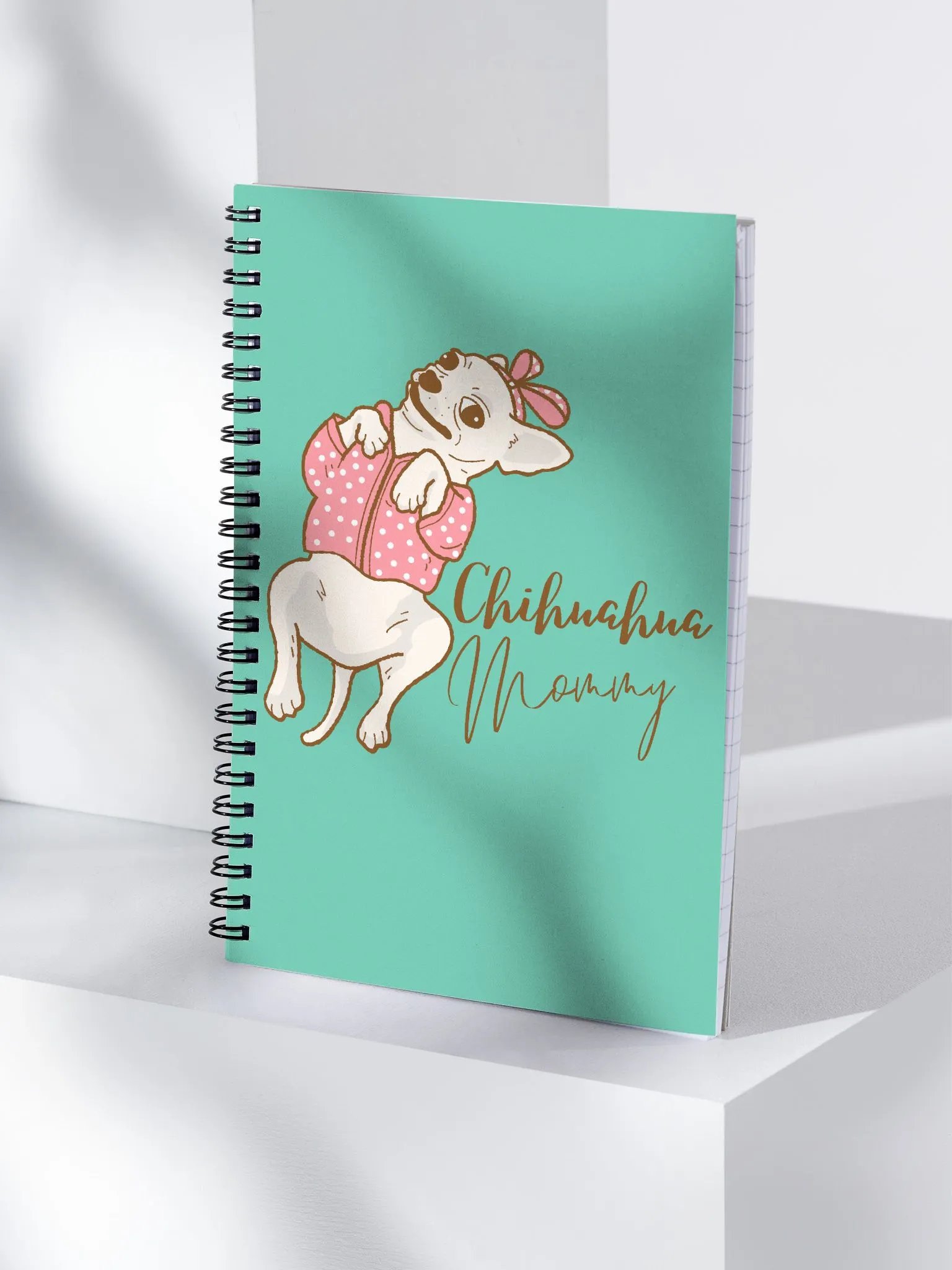 Chihuahua Mommy Spiral Notebook product image (1)