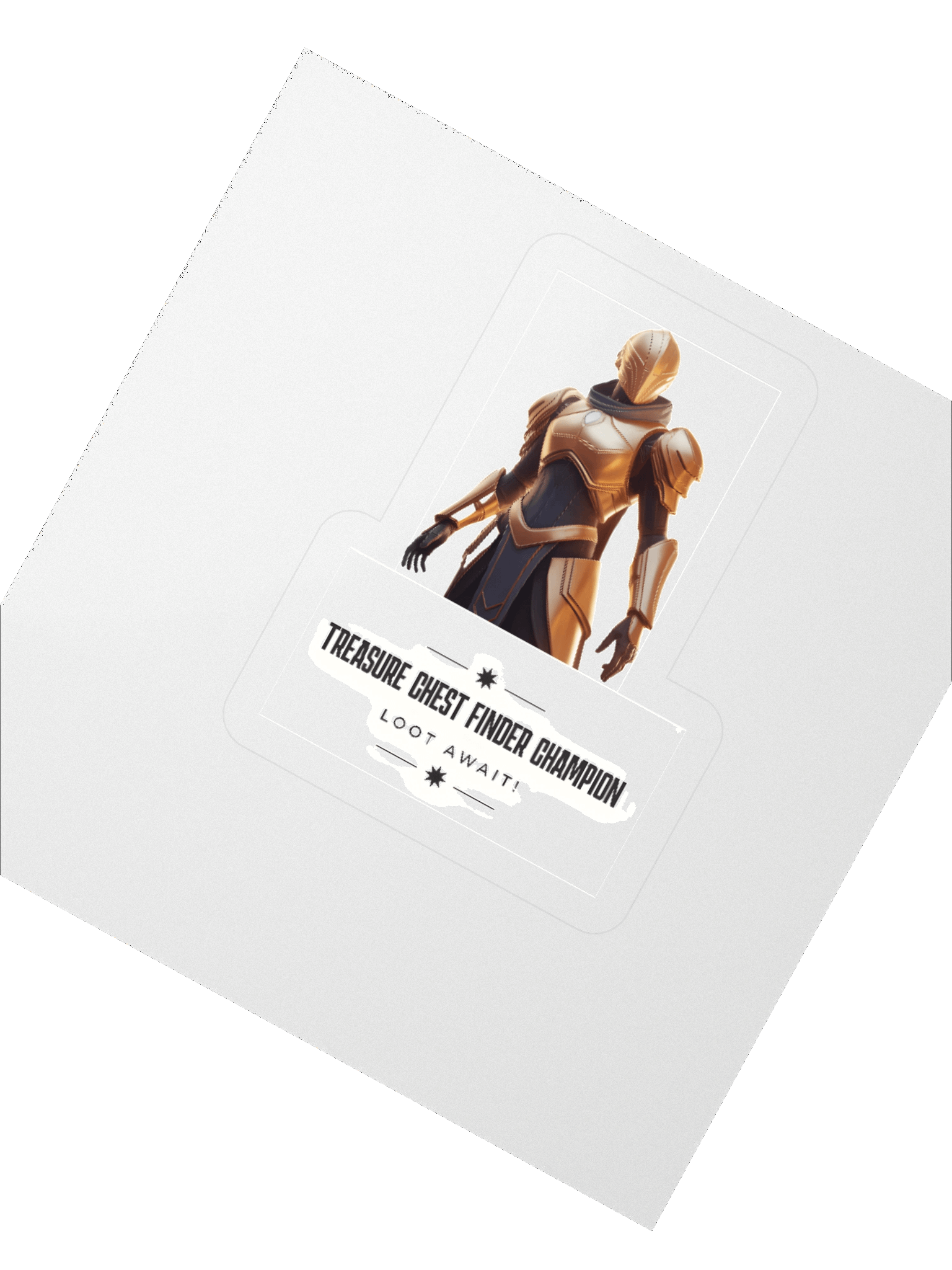 Golden Guardian Treasure Chest Finder Champion Stickers product image (8)