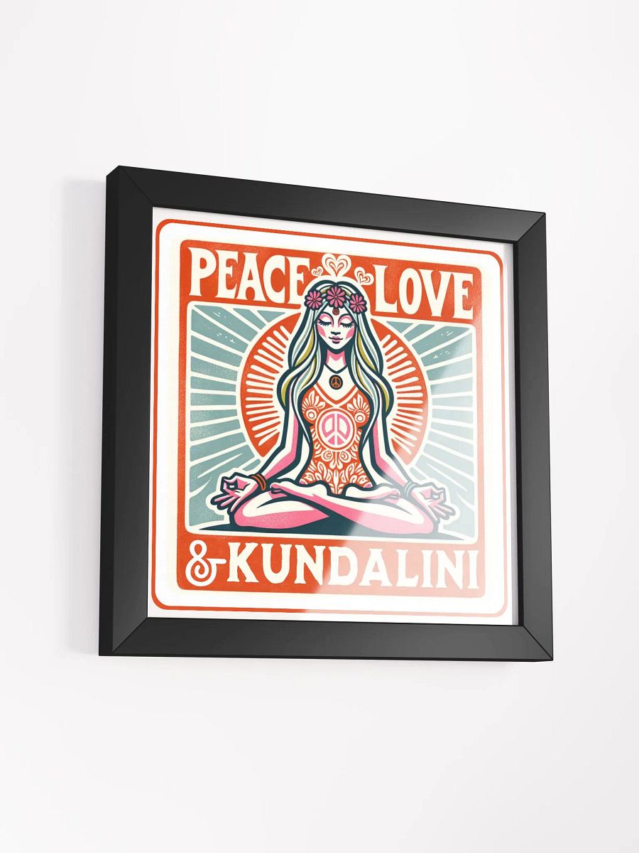 Peace, Love & Kundalini Print product image (3)