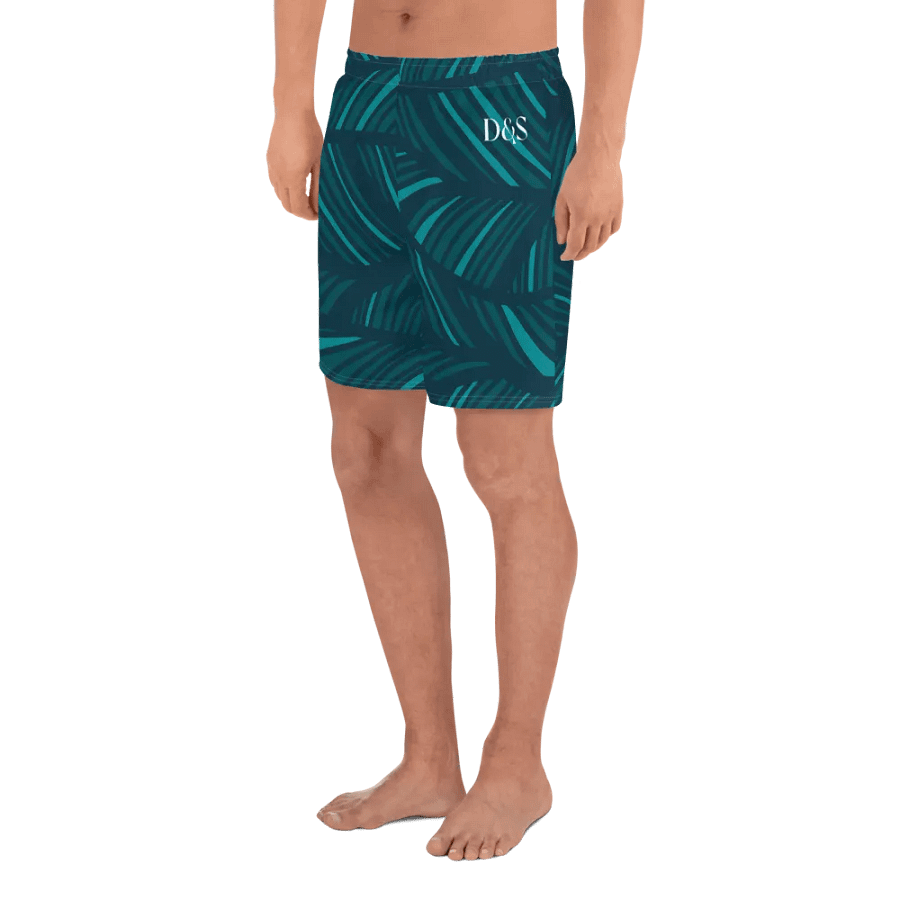 Unisex Tropical Foliage All-Over Print Shorts product image (8)