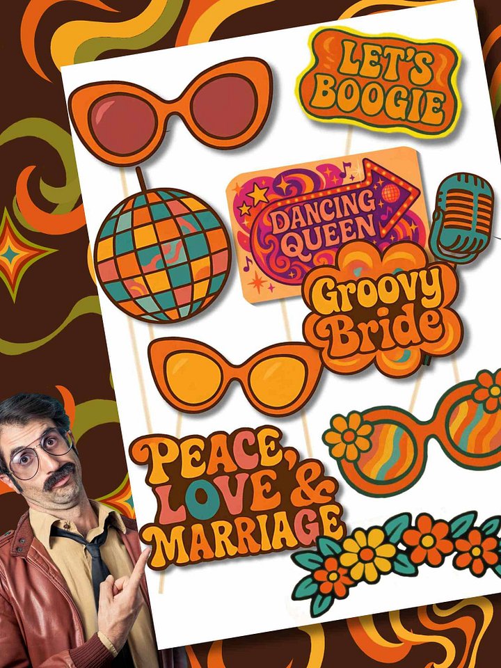 Hippy Hen do Photo props product image (1)