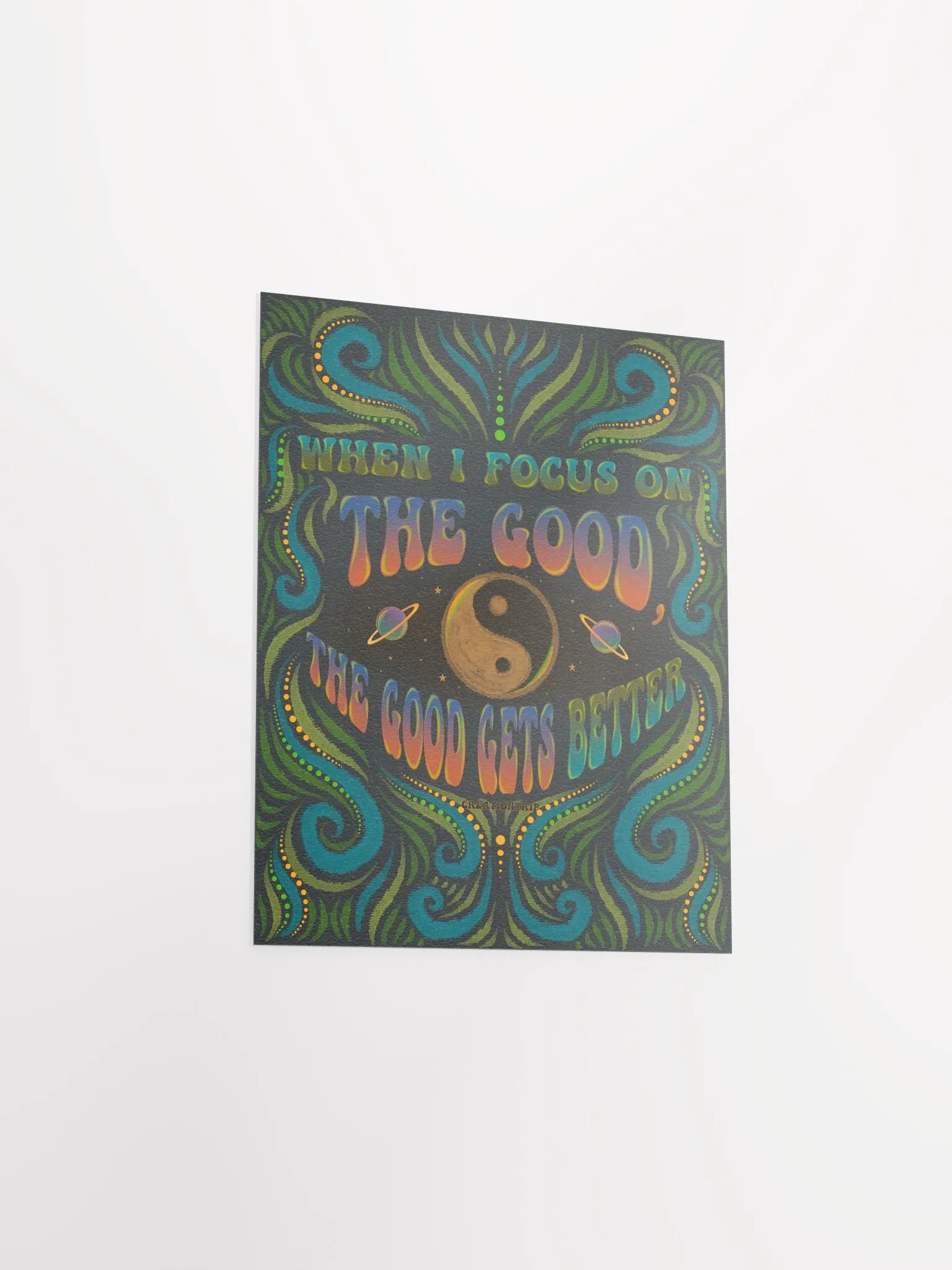 Matte Poster - Focus On The Good product image (3)