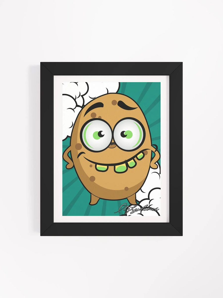 Energetic Grin Matte Poster product image (4)