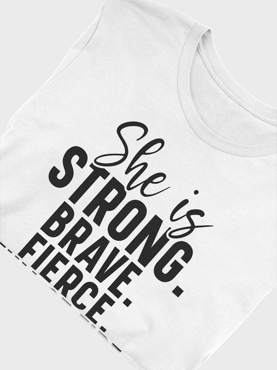 She Is Strong Brave Fierce Full Of Fire - Women's White T-Shirt product image (6)