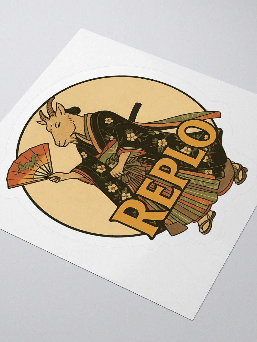 Replo Samurai Goat Sticker product image (9)