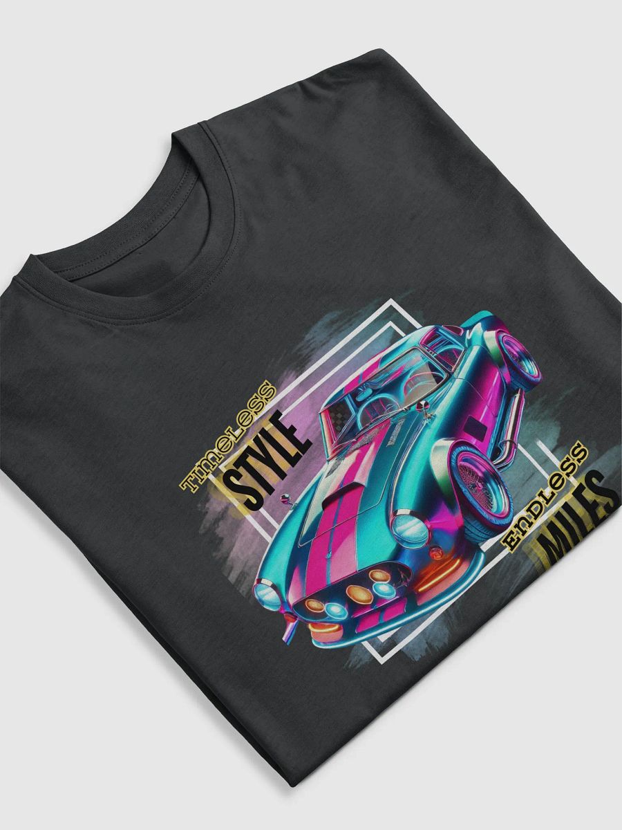 Timeless Style Endless Miles Heavyweight Unisex Tee for Him or Her Classic Vintage Style Car Streetwear T-shirt product image (5)