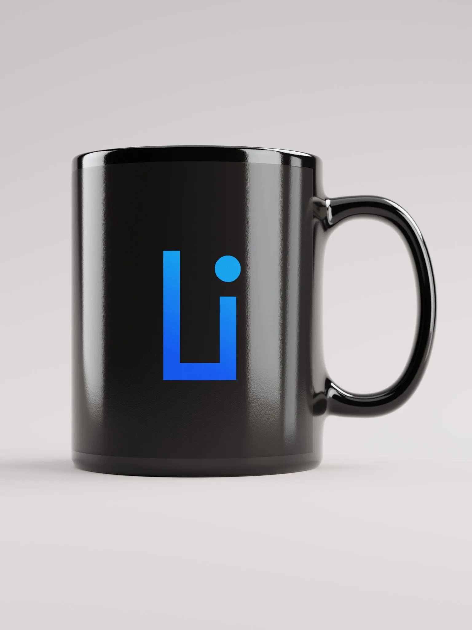 LifeBe Black Glossy Mug (style 1) product image (1)