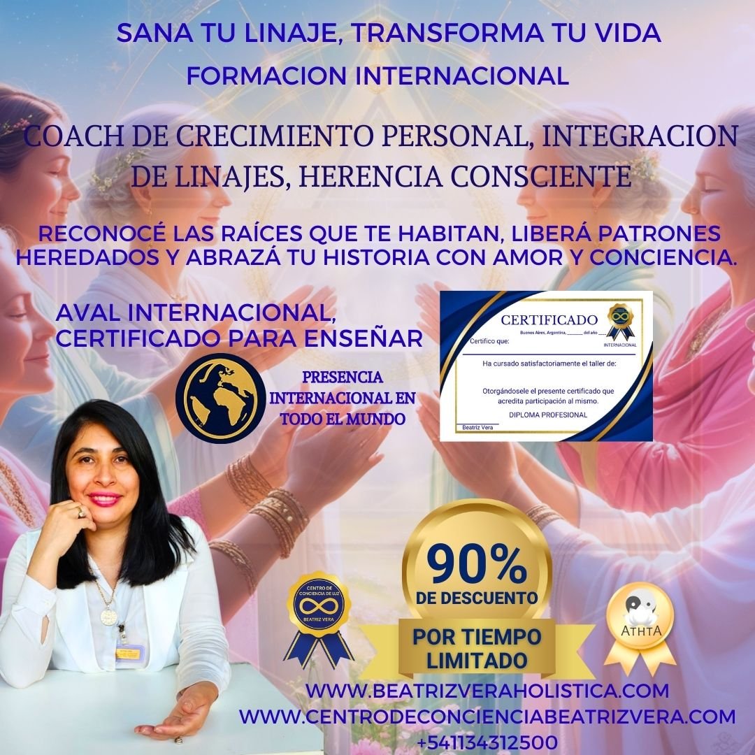 Coach de crecimiento personal, integración de linajes, herencia consciente product image (1)